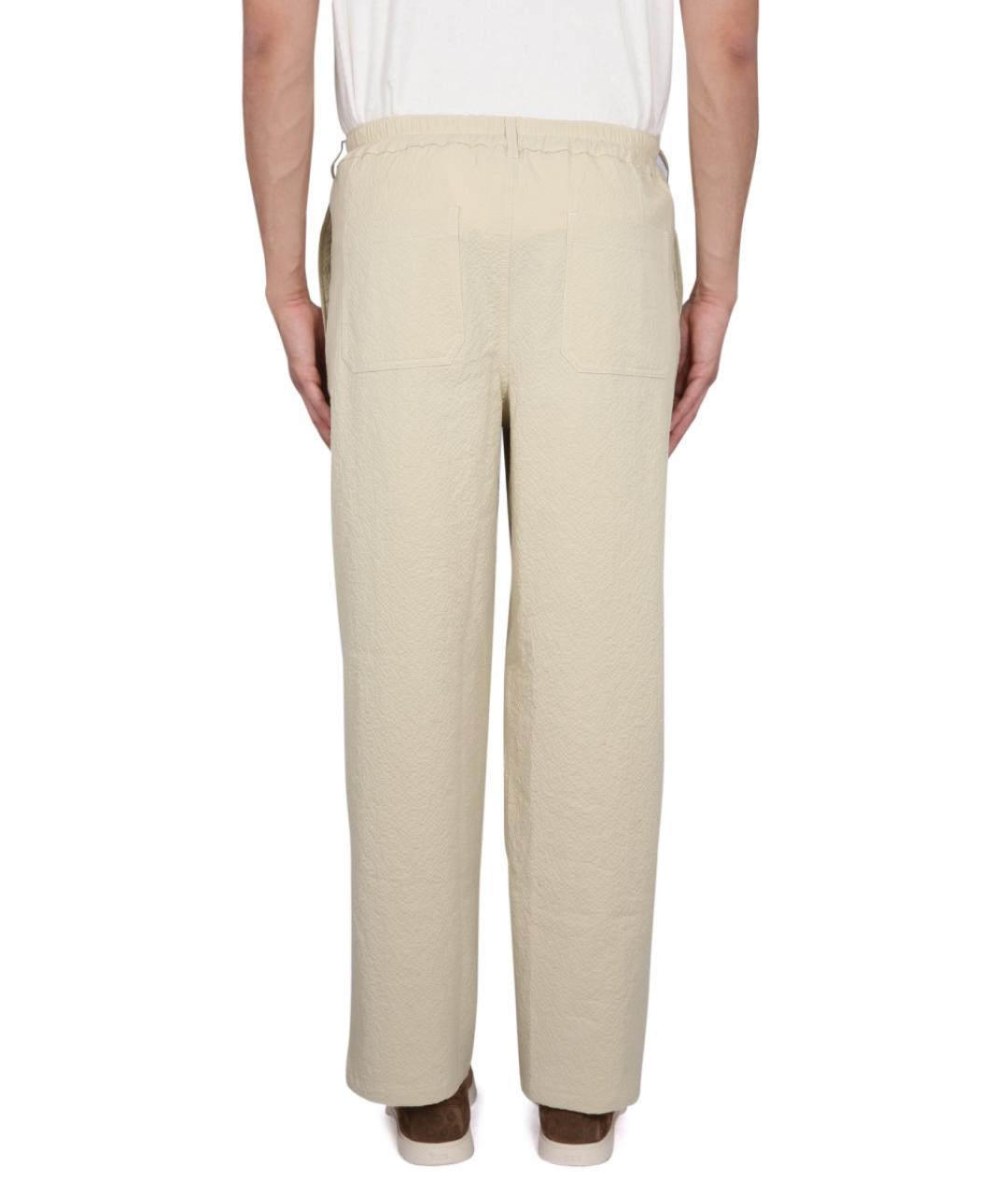 HOWLIN Бежевые хлопковые повседневные брюки, фото 4