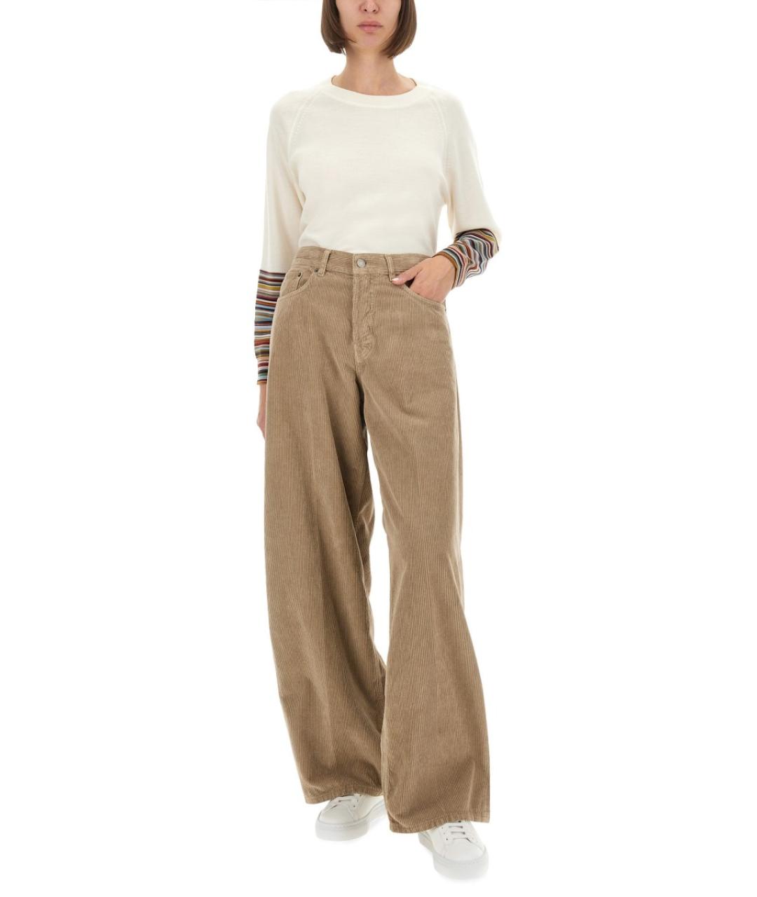 PAUL SMITH Белый шерстяной джемпер / свитер, фото 2