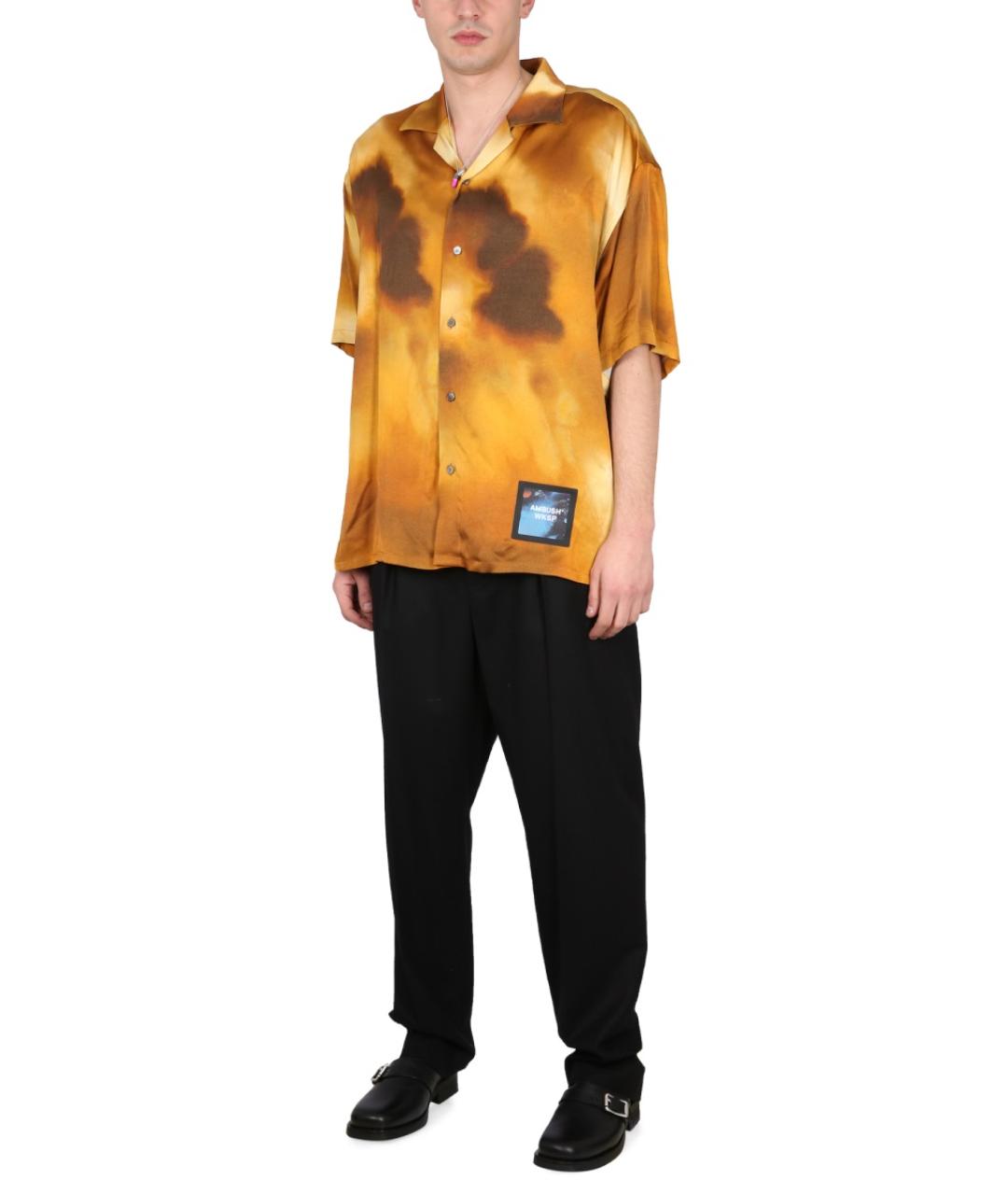 AMBUSH Желтая кэжуал рубашка, фото 2