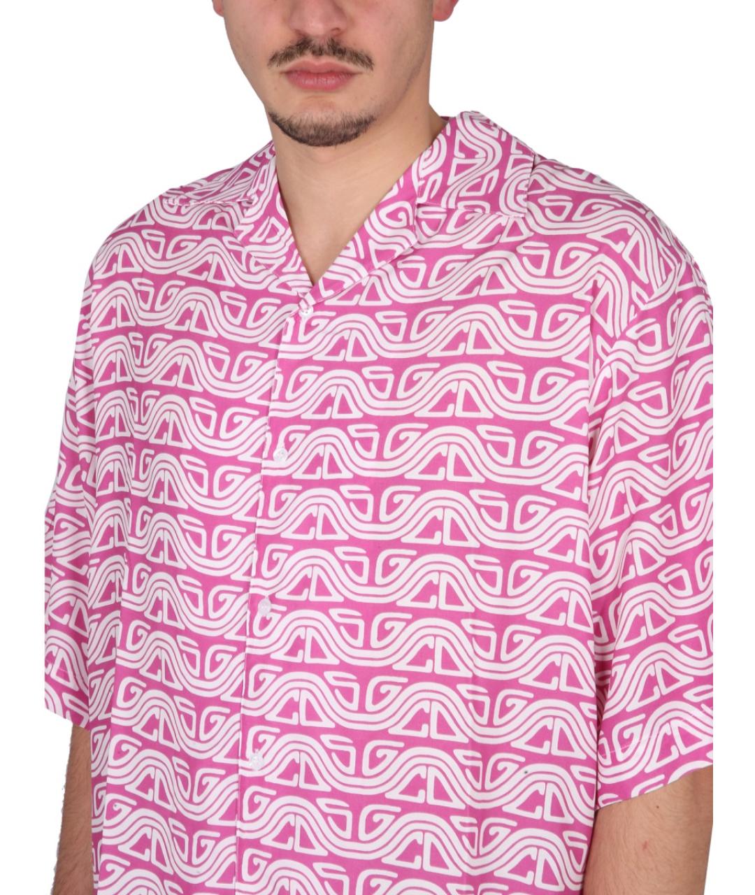 GCDS Фуксия кэжуал рубашка, фото 4