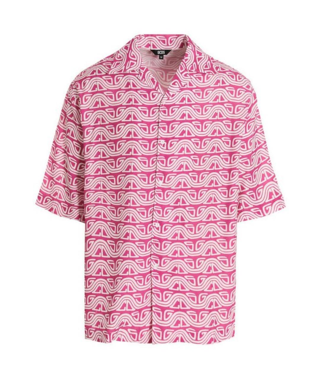GCDS Фуксия кэжуал рубашка, фото 1