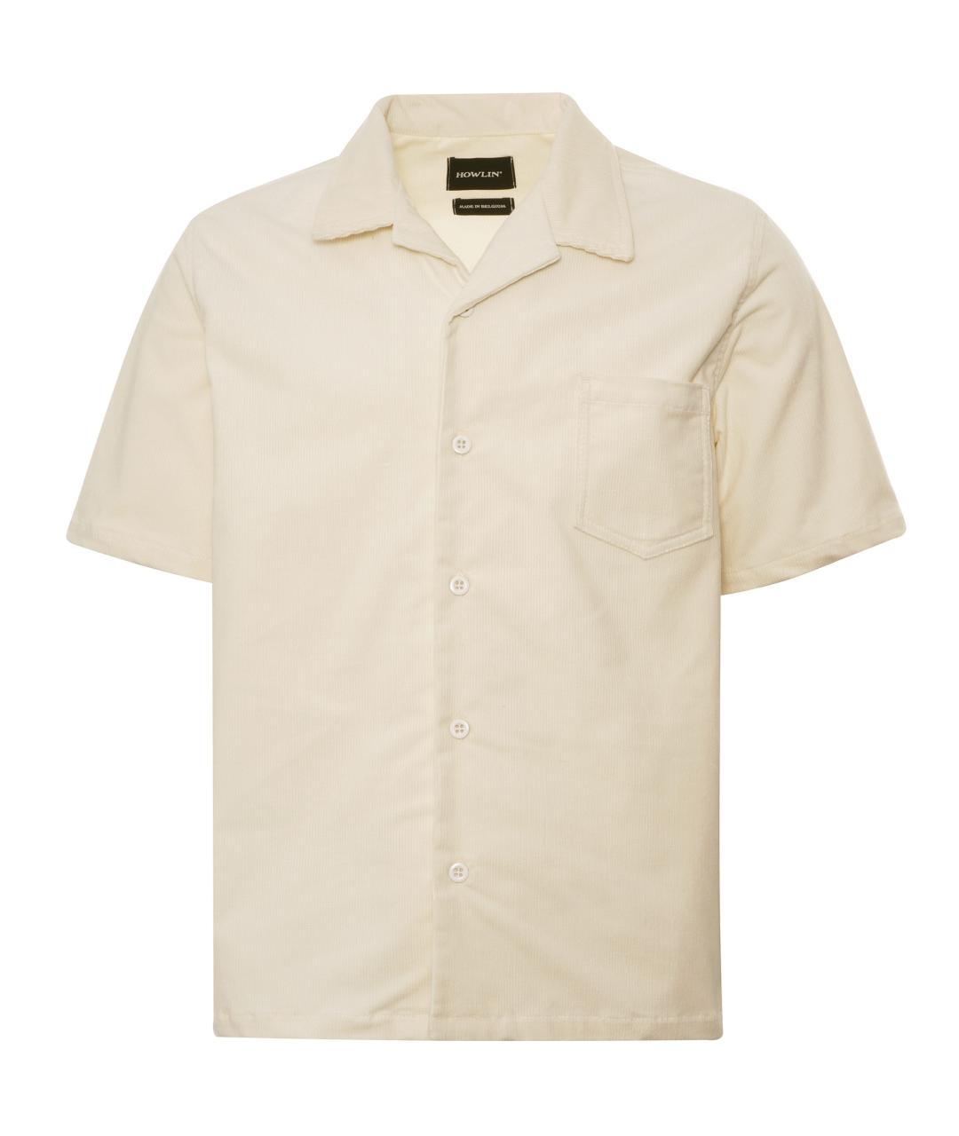 HOWLIN Бежевая хлопковая кэжуал рубашка, фото 1