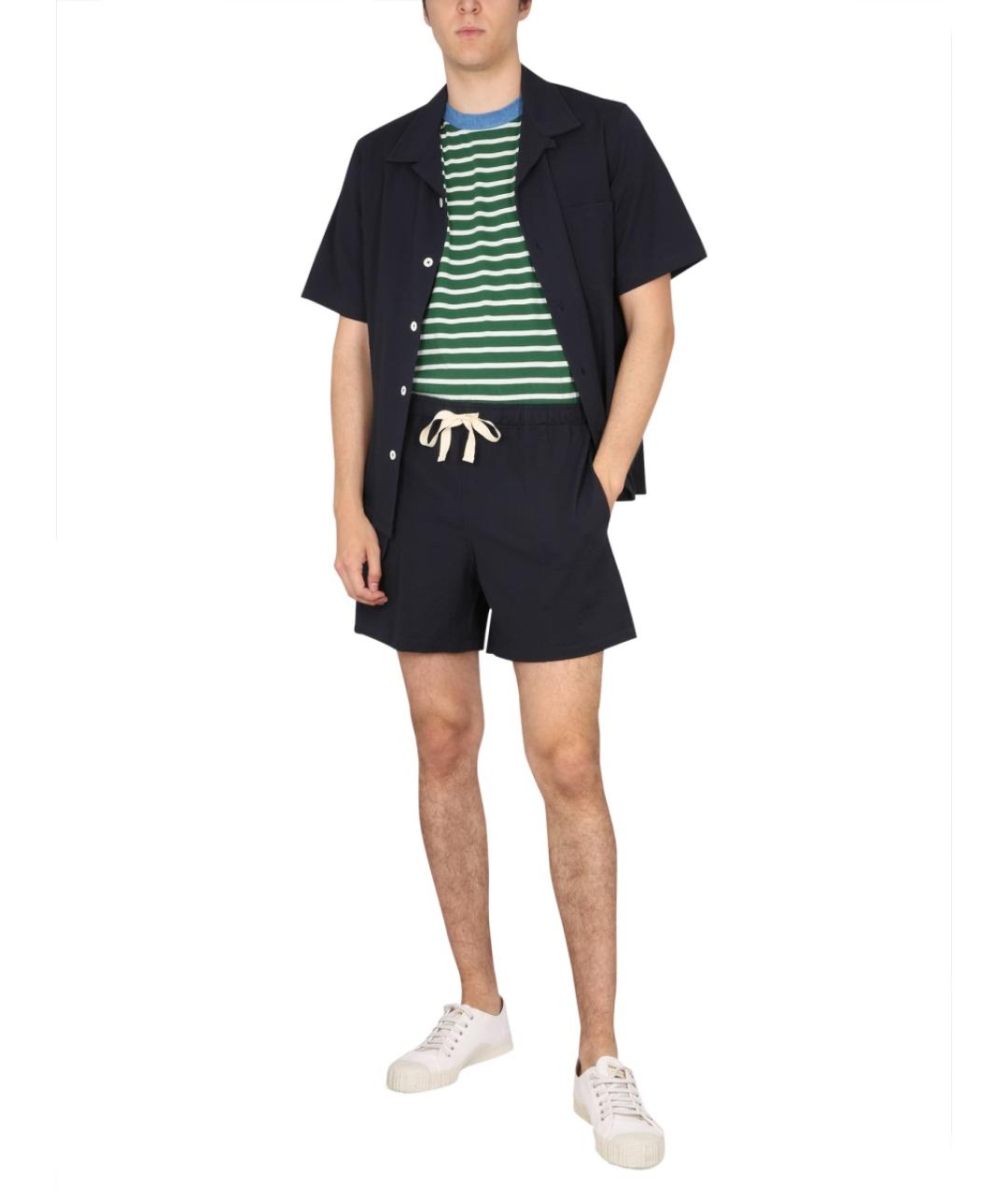 HOWLIN Синяя хлопковая кэжуал рубашка, фото 2