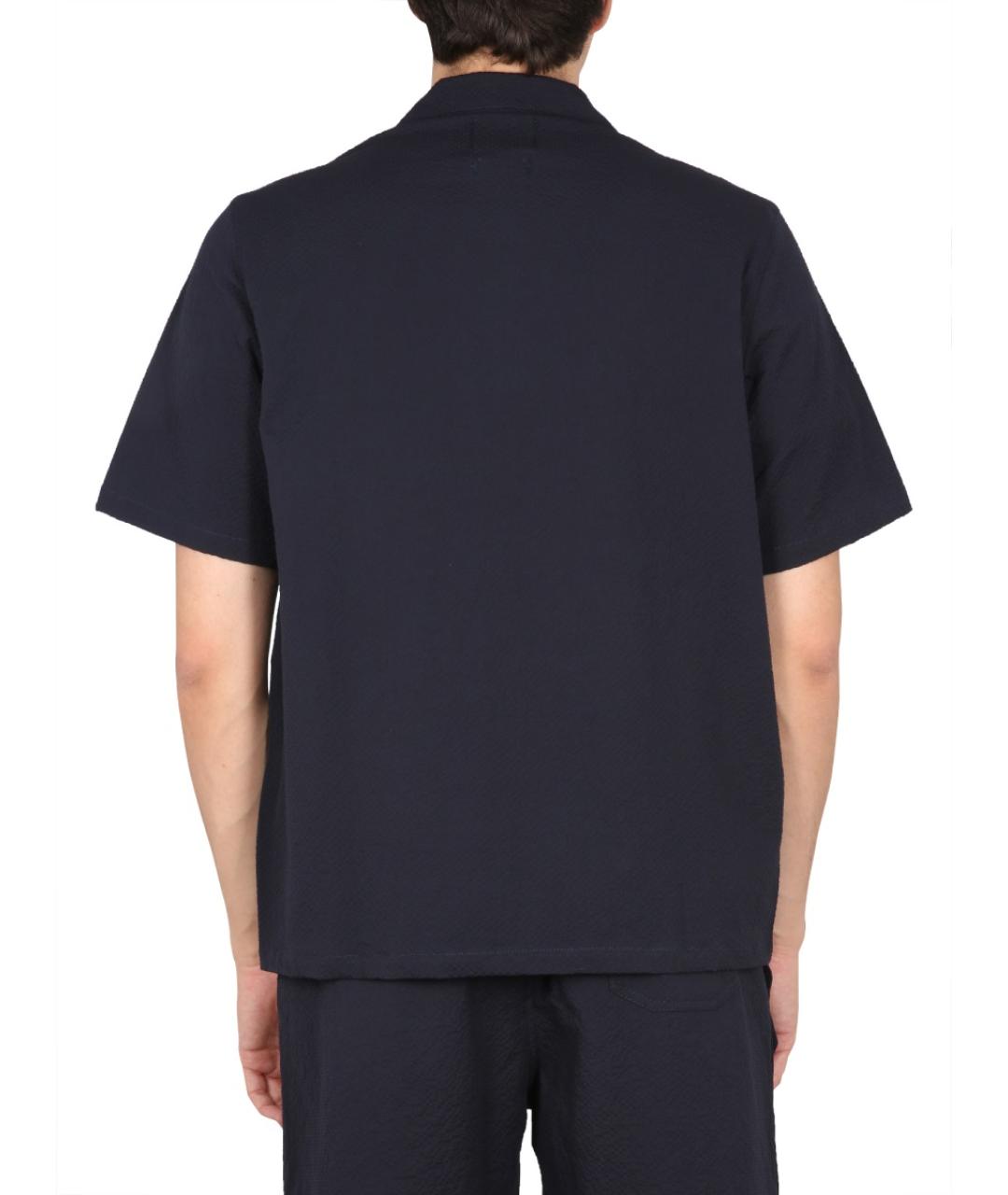 HOWLIN Синяя хлопковая кэжуал рубашка, фото 3