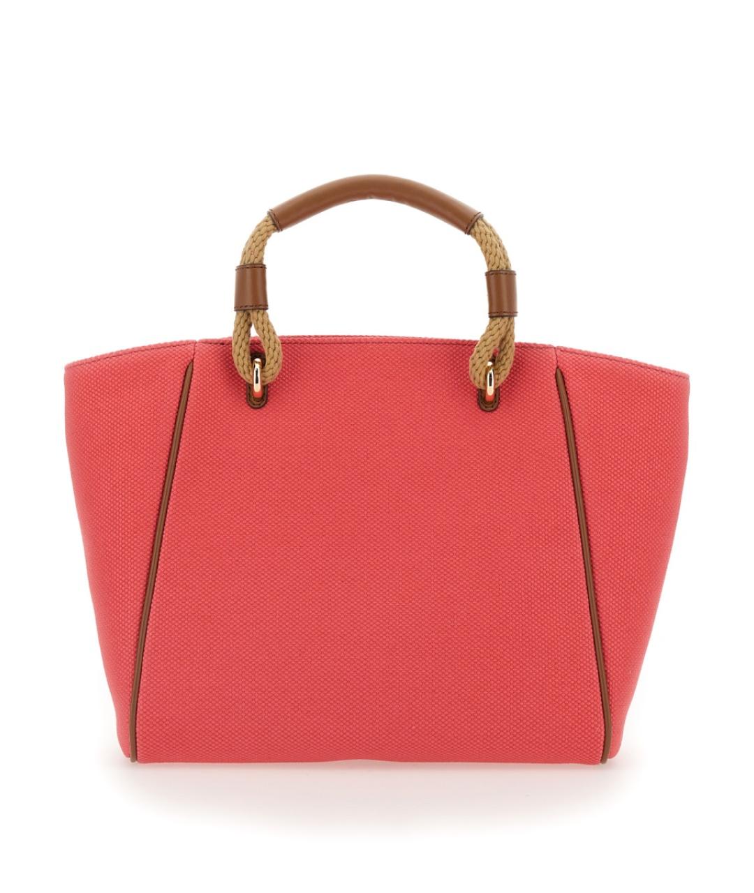 MICHAEL KORS Розовая хлопковая сумка тоут, фото 2