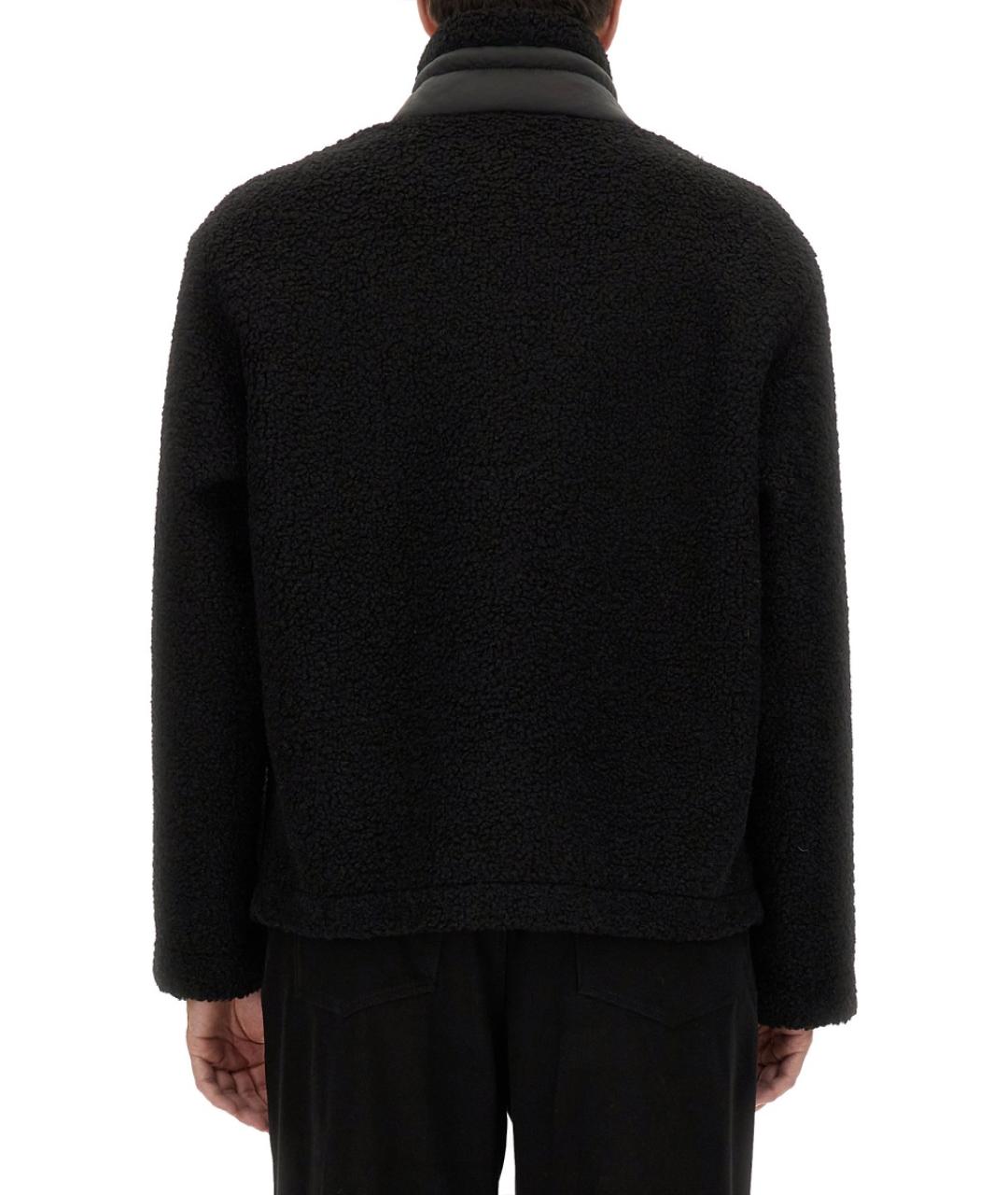 MOSCHINO Черная полиэстеровая куртка, фото 3