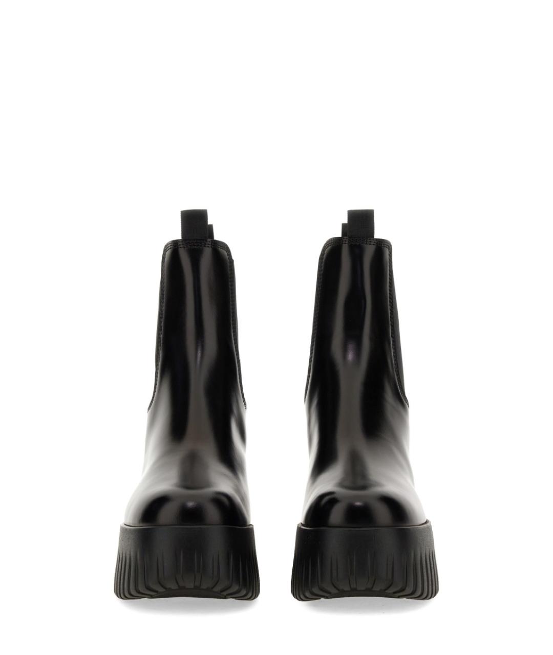 HOGAN Черные кожаные ботинки, фото 4