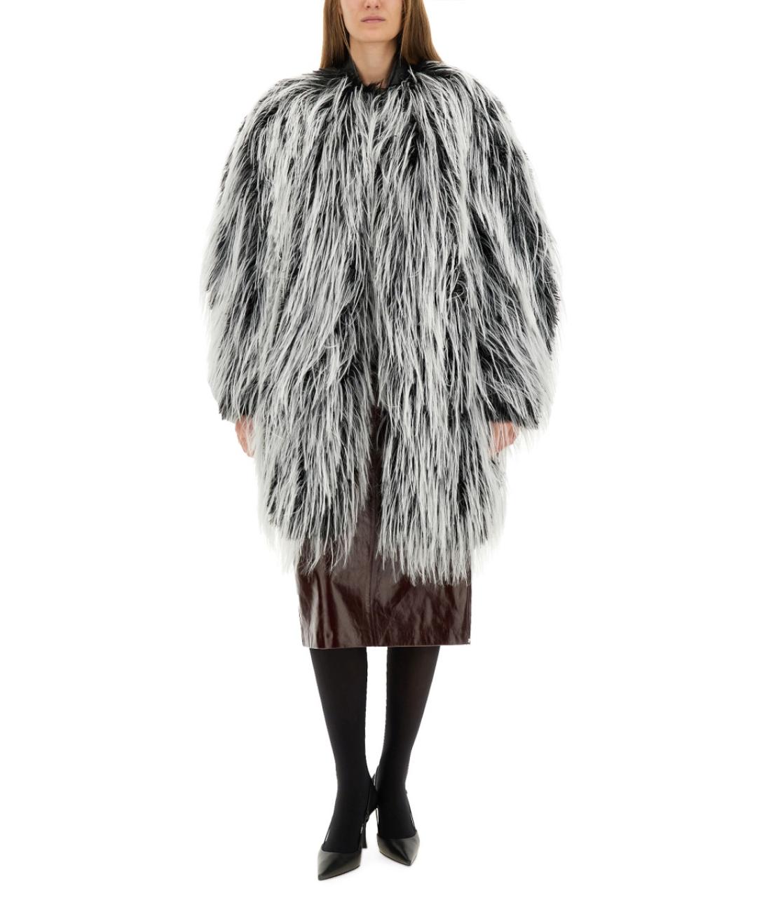 SPORTMAX Мульти полиэстеровая шуба, фото 5