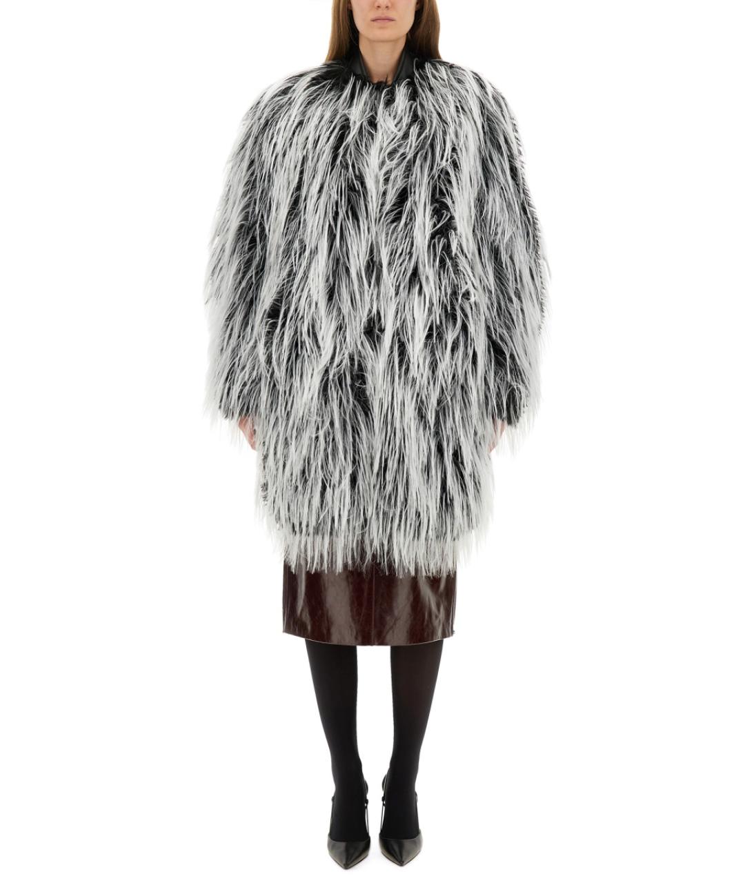 SPORTMAX Мульти полиэстеровая шуба, фото 2