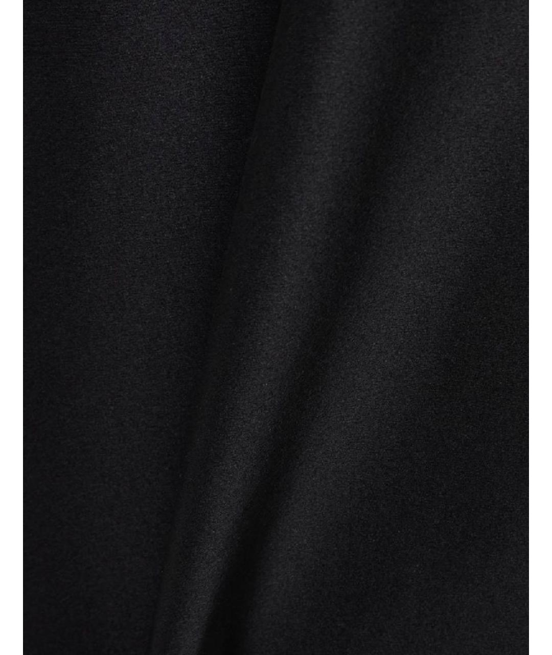 MAX MARA Черное шелковое коктейльное платье, фото 5