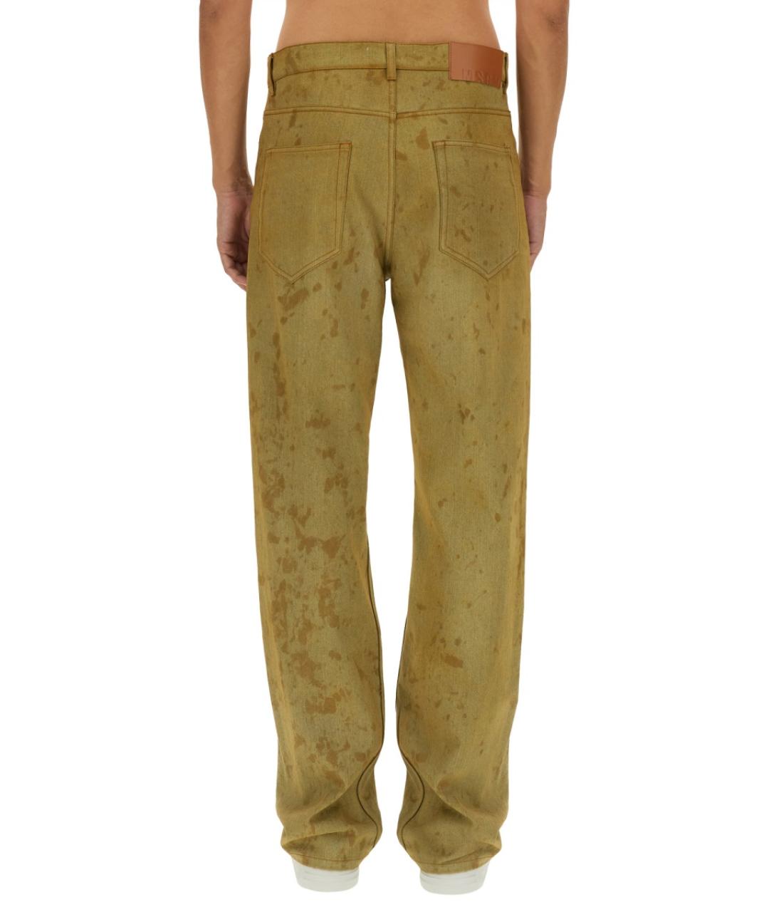 MSGM Хлопковые прямые джинсы, фото 3