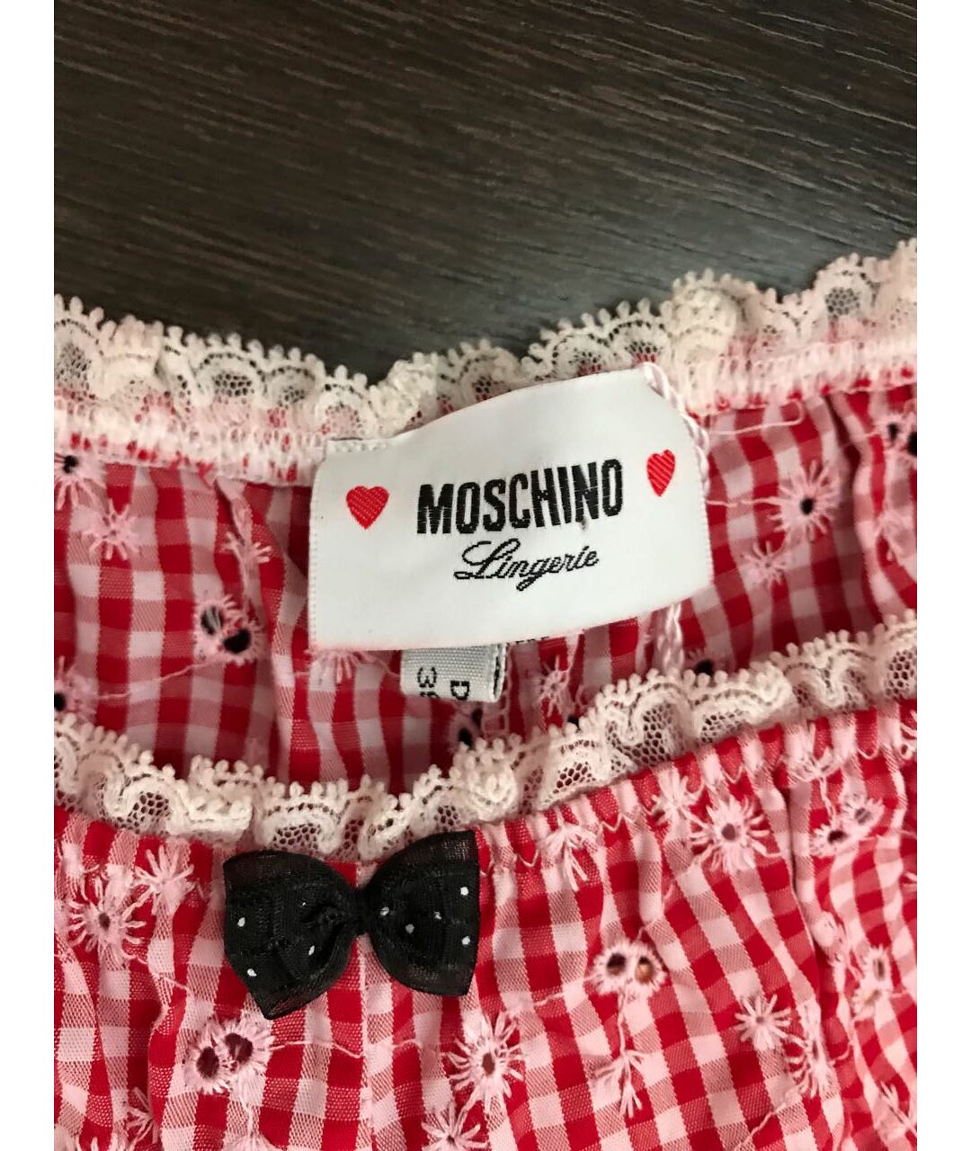 MOSCHINO Красные хлопковые шорты, фото 4