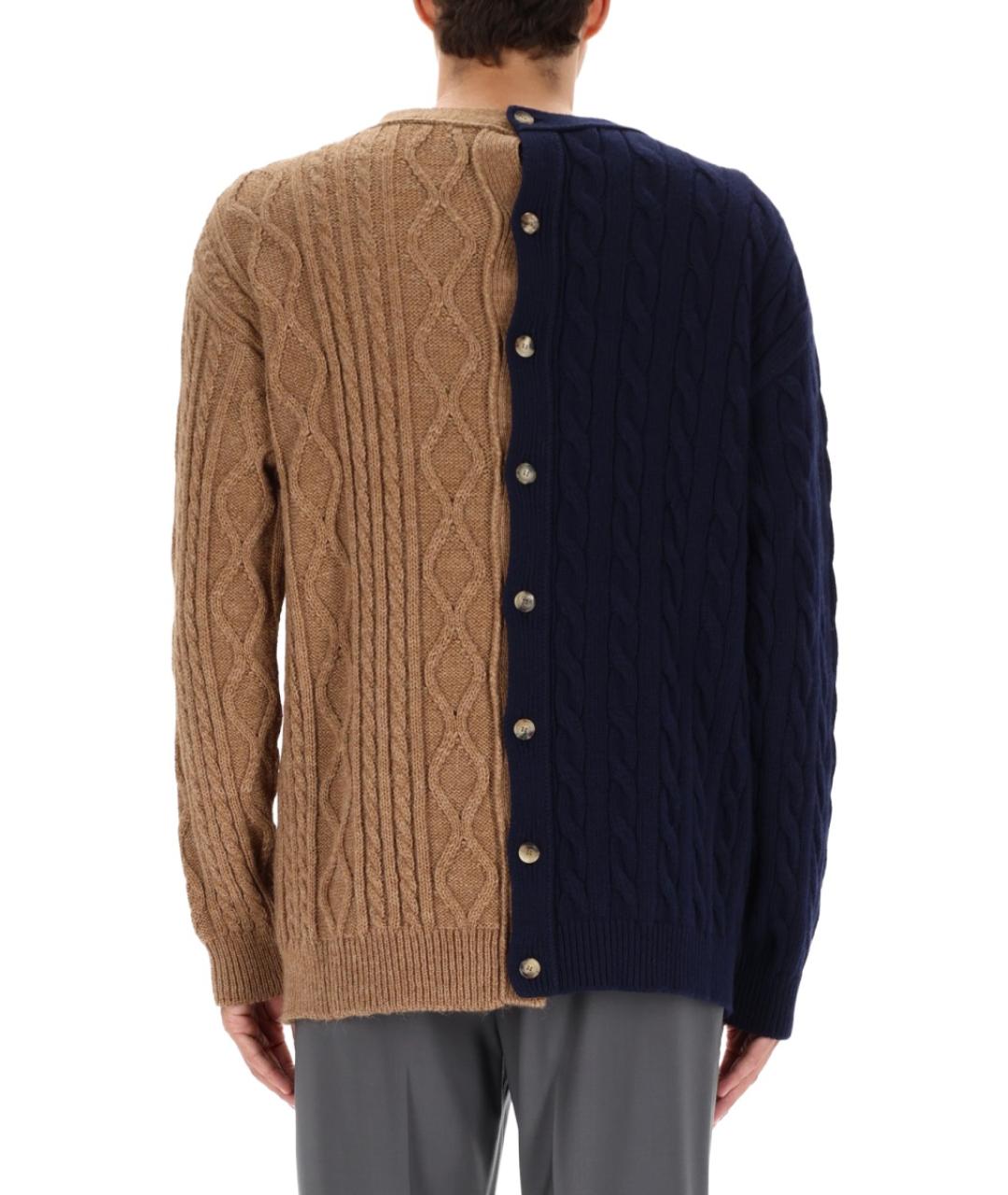 MOSCHINO Коричневый джемпер / свитер, фото 3