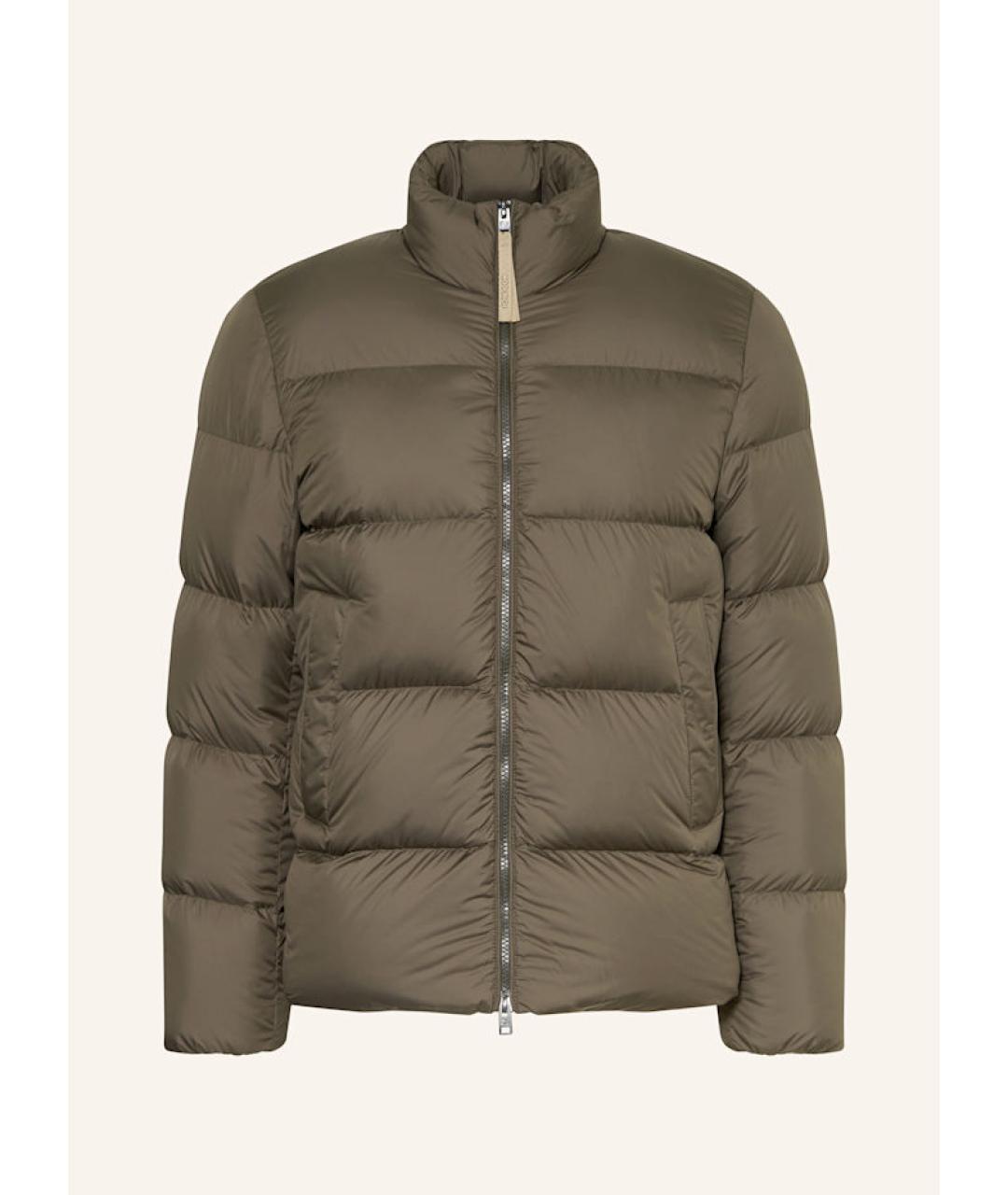 WOOLRICH Зеленый полиэстеровый пуховик, фото 1