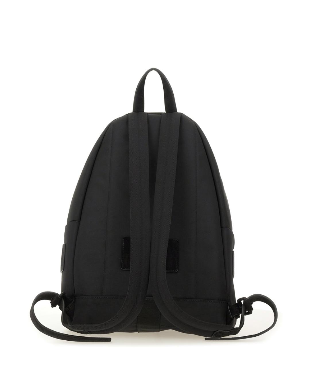 MOSCHINO Черный синтетический рюкзак, фото 2