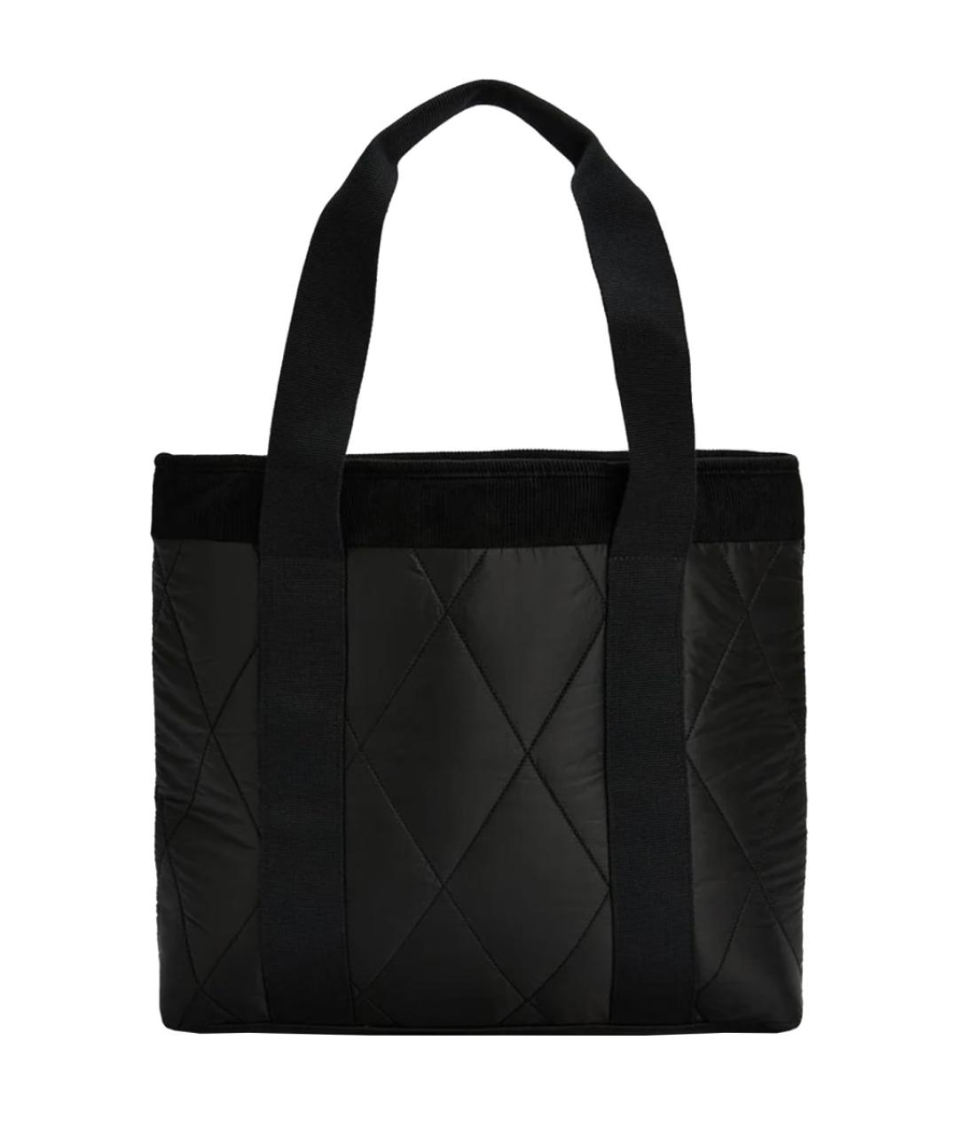 BARBOUR Черная синтетическая сумка тоут, фото 2