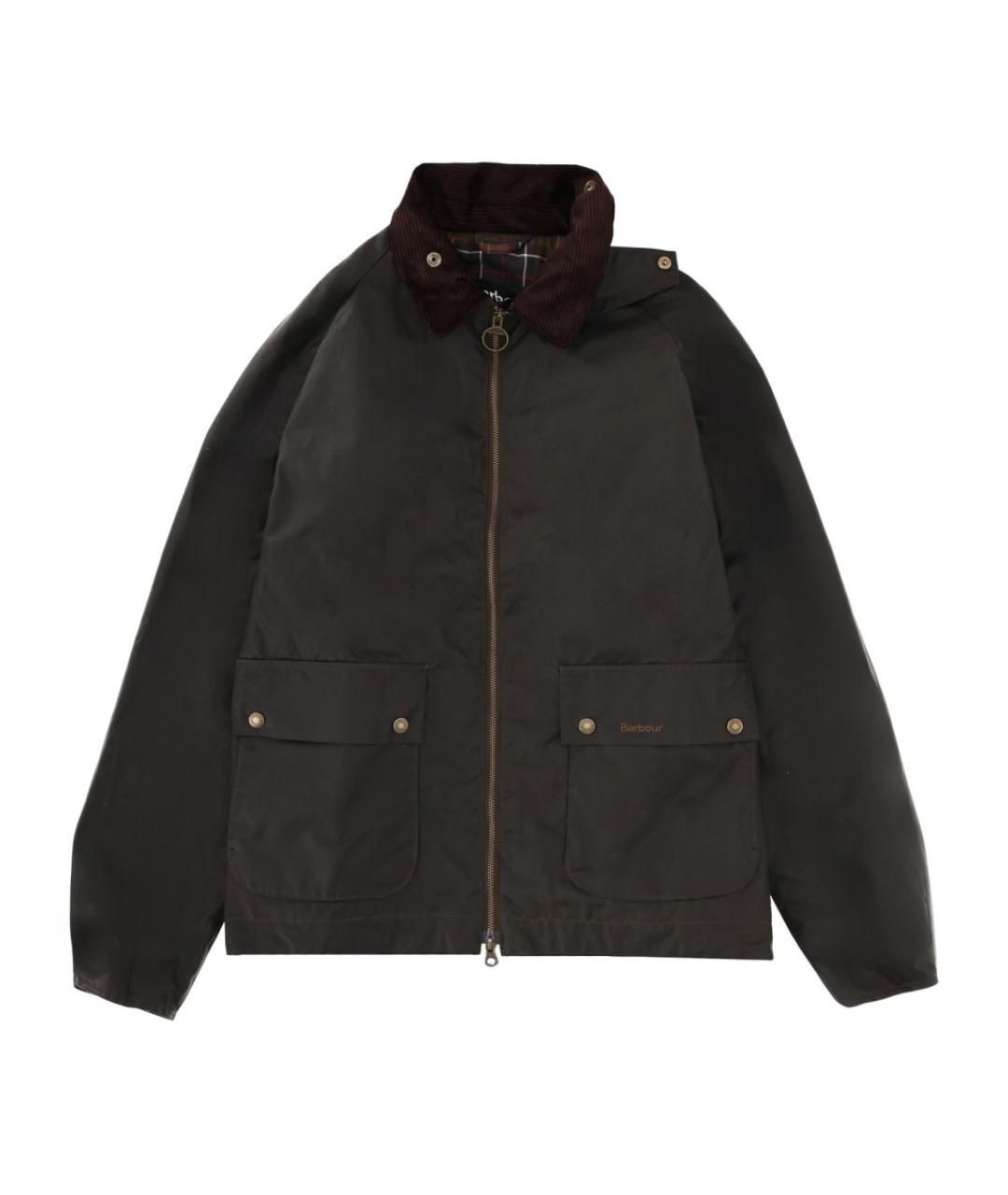 BARBOUR Коричневая хлопковая куртка, фото 1