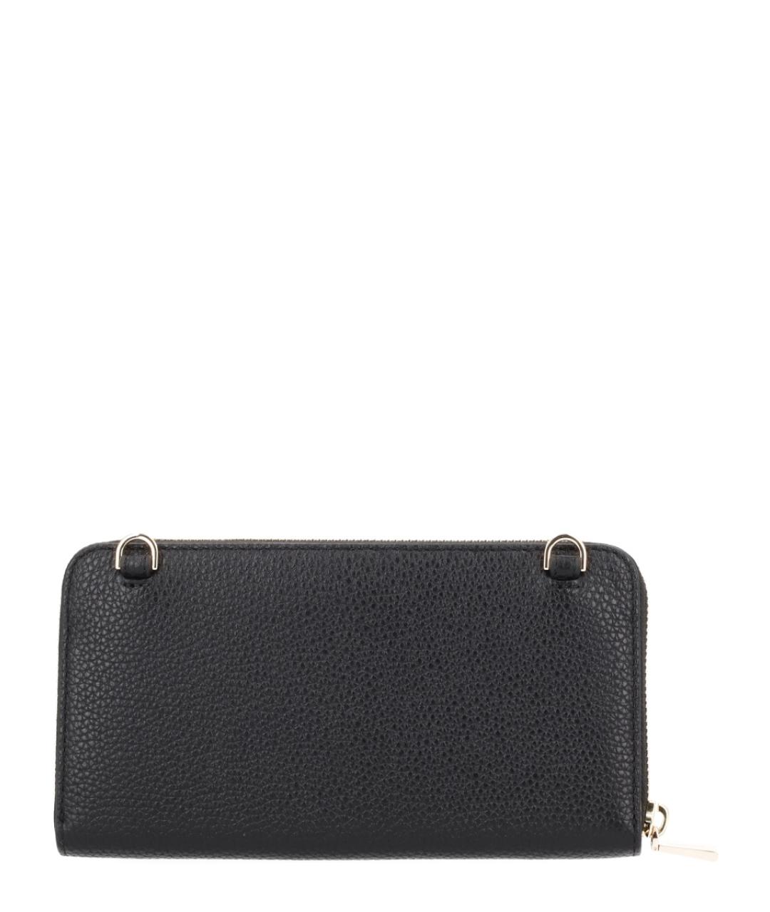 MICHAEL KORS Черная кожаная сумка через плечо, фото 3