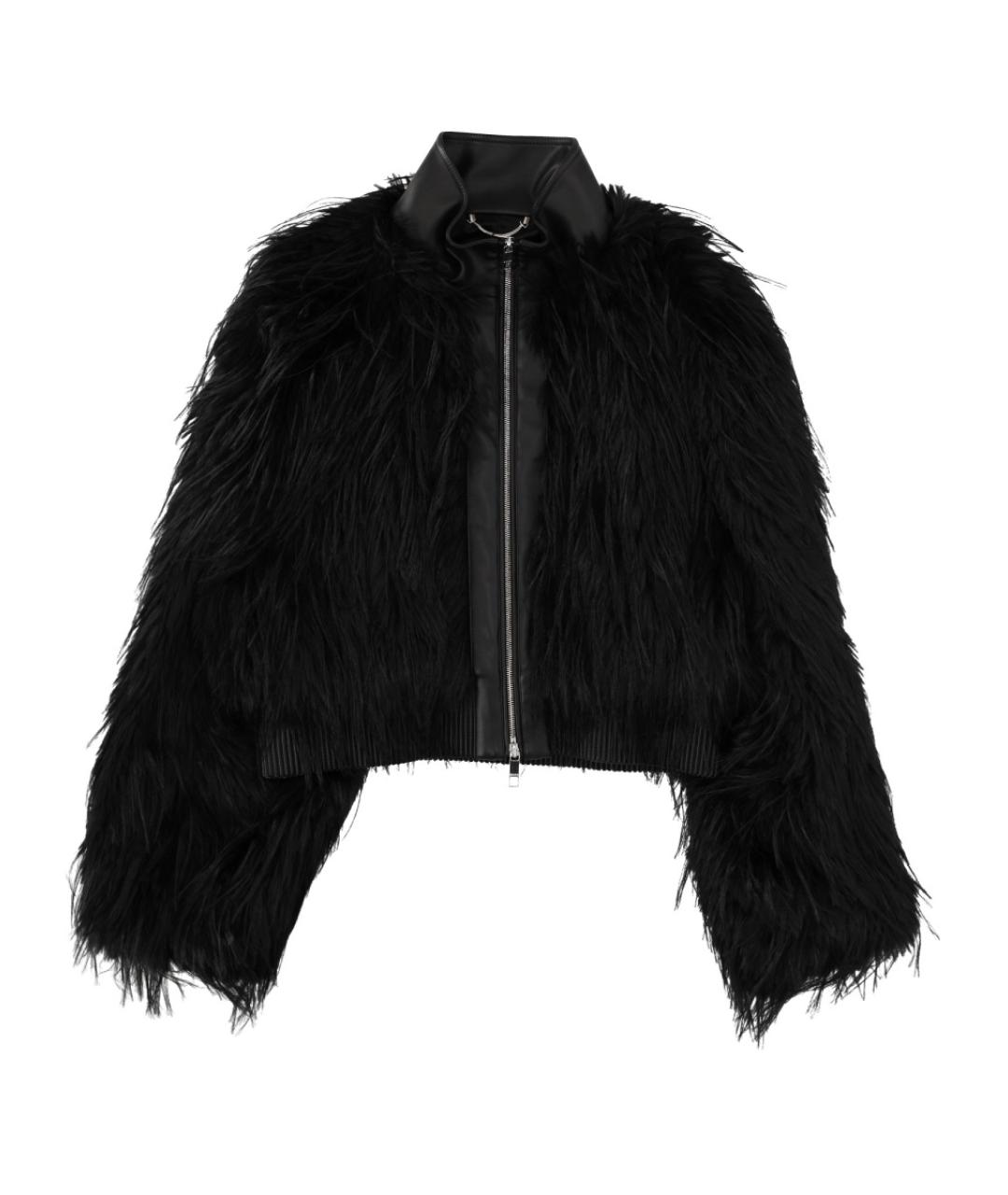 HUGO BOSS Черная полиэстеровая куртка, фото 1