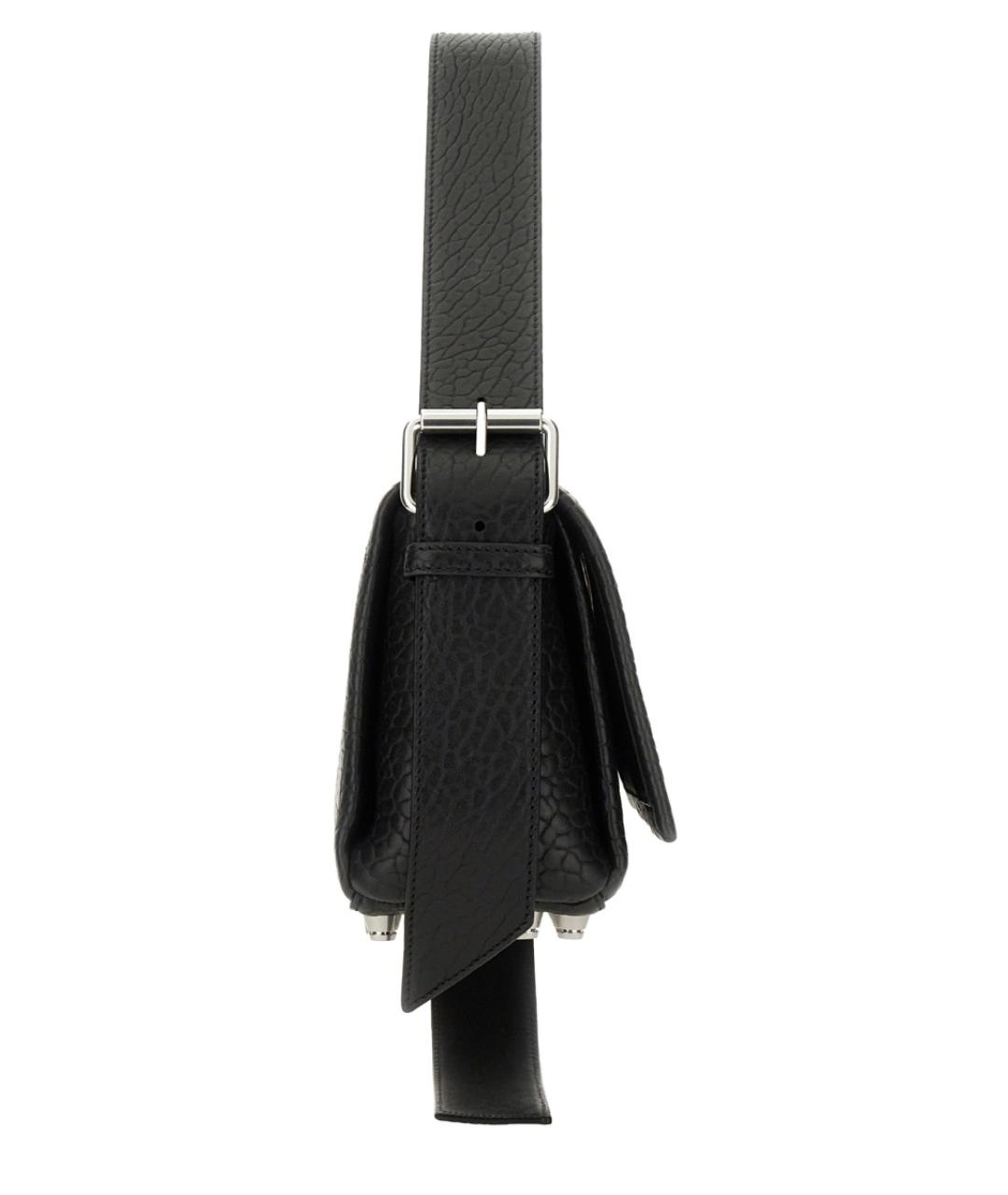 ALEXANDER WANG Черная кожаная сумка через плечо, фото 9