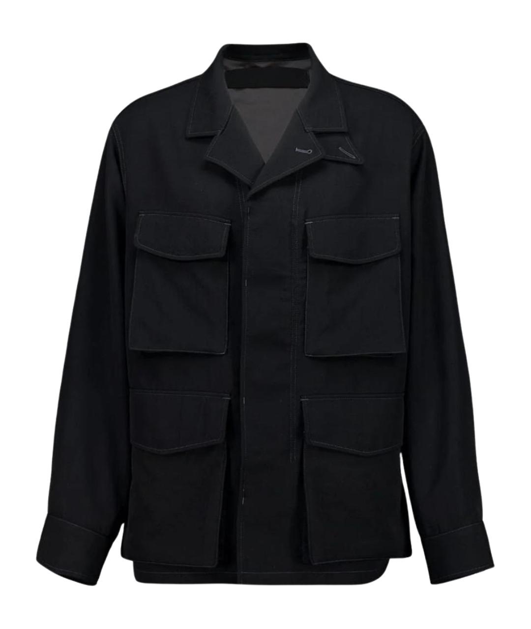 LEMAIRE Черная хлопковая куртка, фото 1