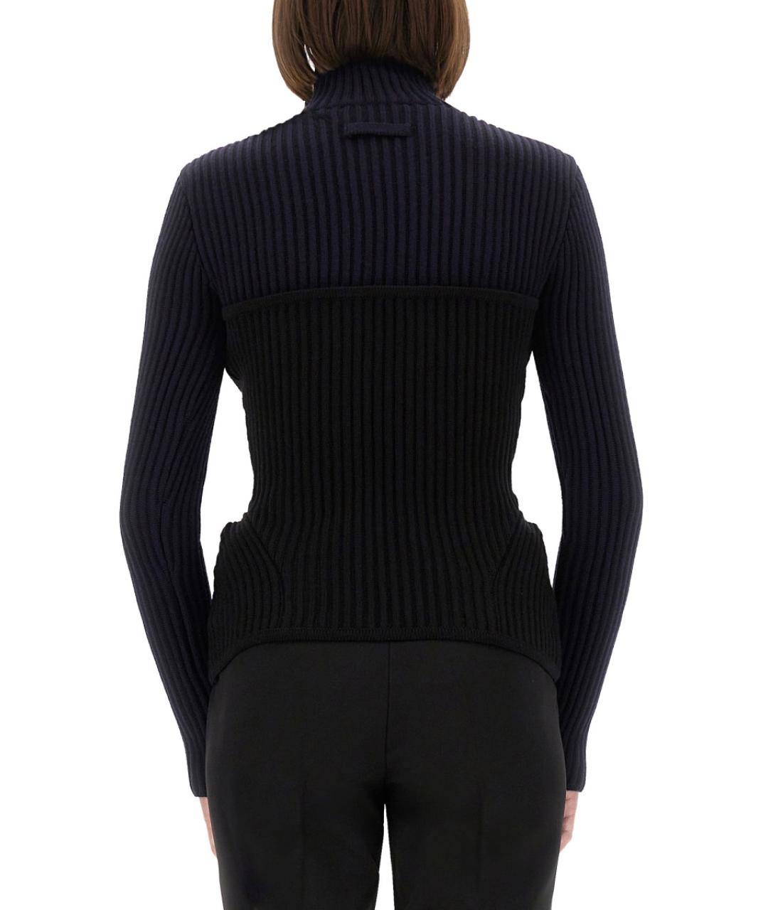 JEAN PAUL GAULTIER Синий шерстяной джемпер / свитер, фото 3