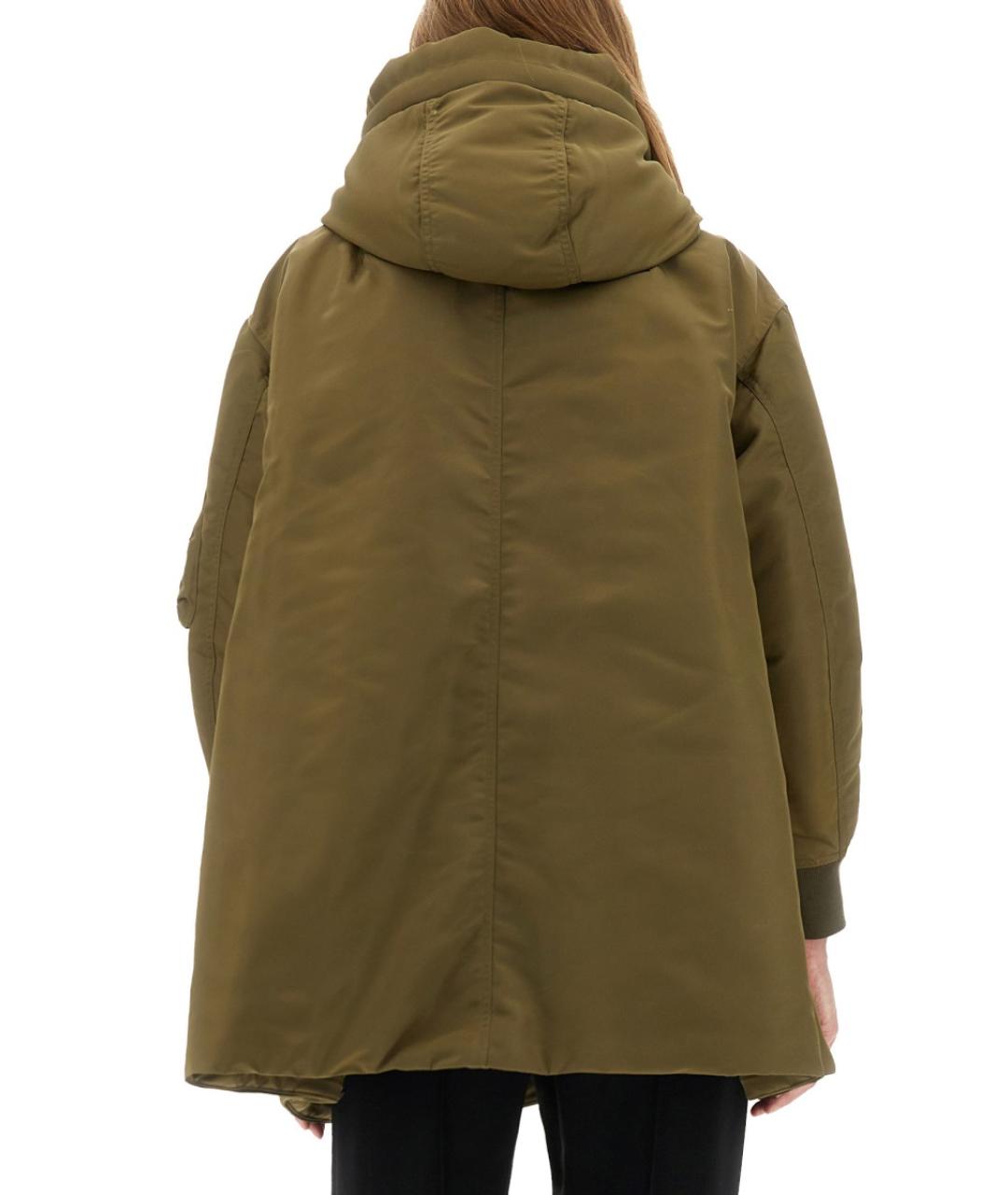 ASPESI Зеленая полиамидовая куртка, фото 3