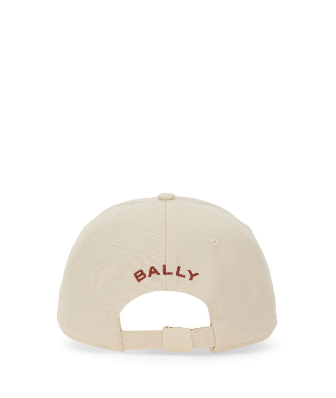 BALLY Бежевая хлопковая кепка/бейсболка, фото 2