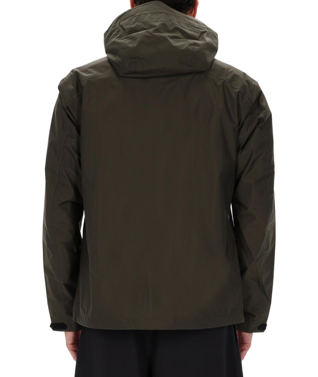 AND WANDER Зеленая полиамидовая куртка, фото 3