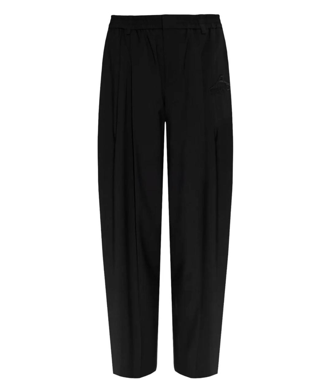 ALEXANDER WANG Черные шерстяные прямые брюки, фото 1