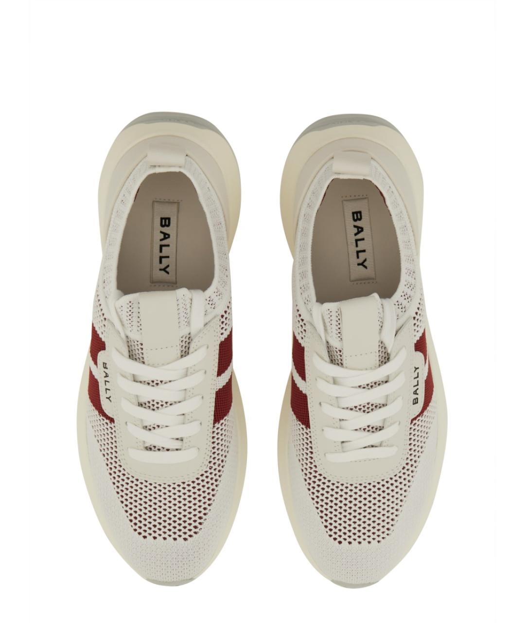 BALLY Белые синтетические кроссовки, фото 4