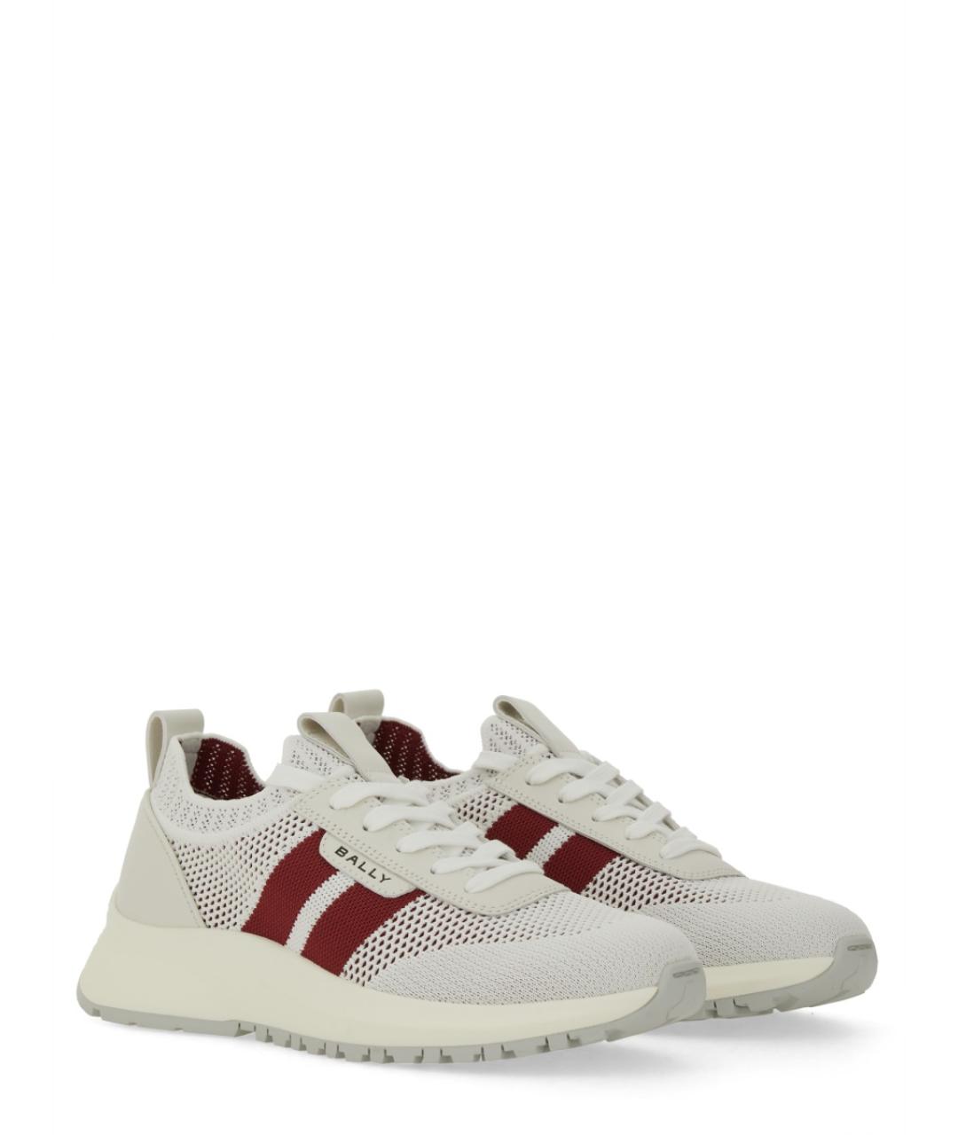 BALLY Белые синтетические кроссовки, фото 2