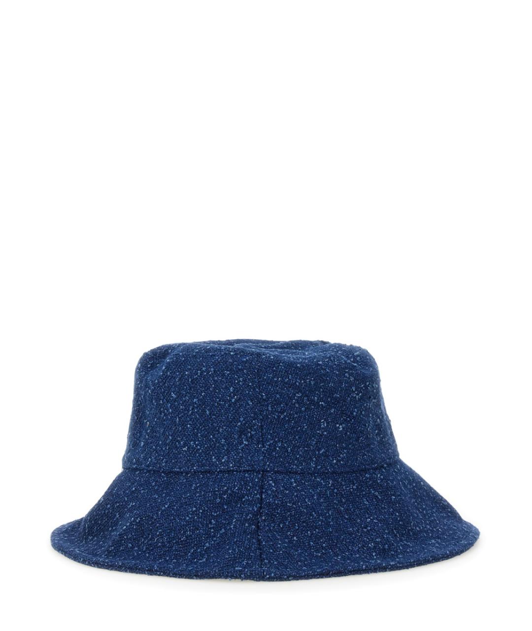 MSGM Синяя хлопковая шляпа, фото 3