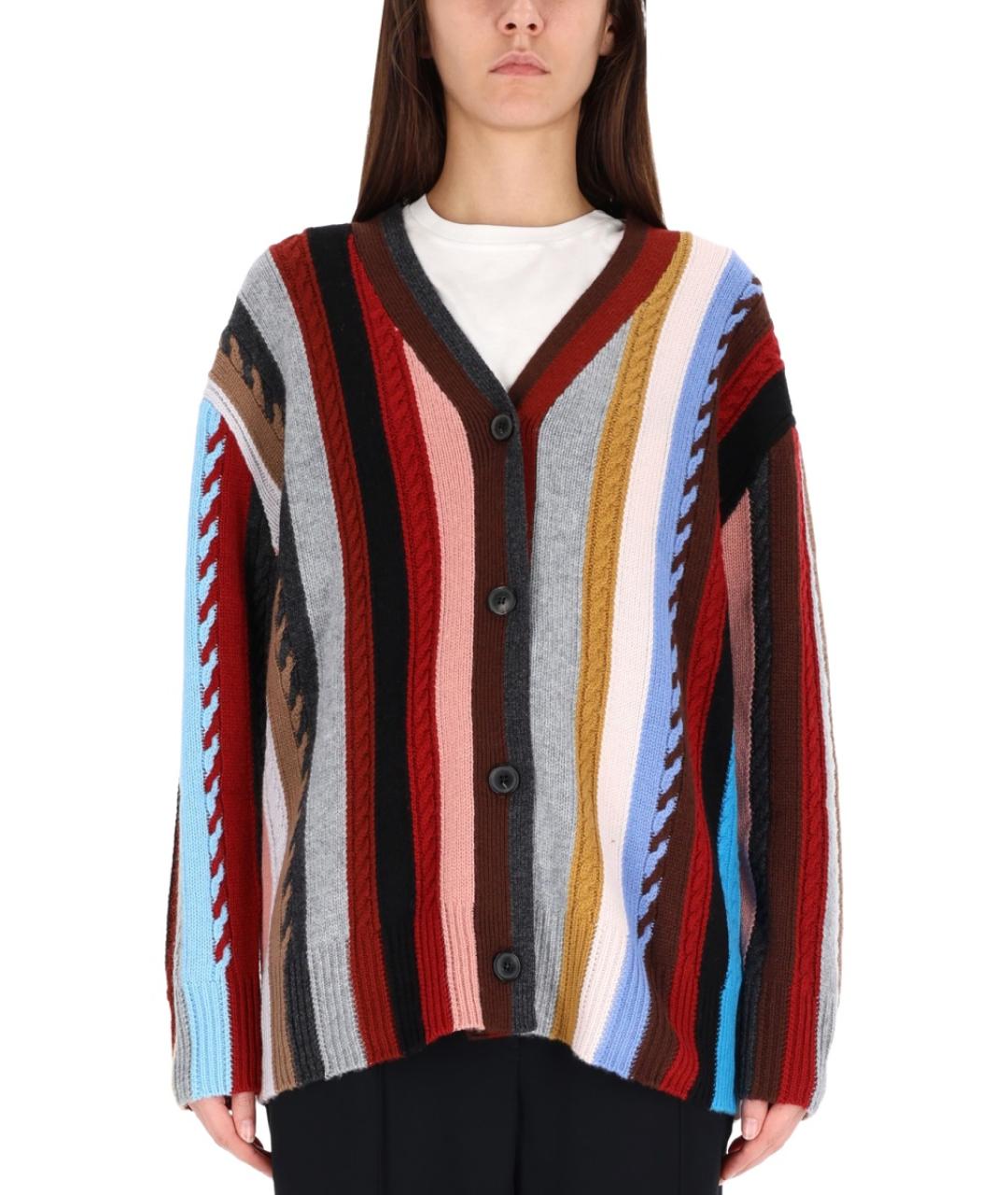 PAUL SMITH Мульти кашемировый кардиган, фото 2
