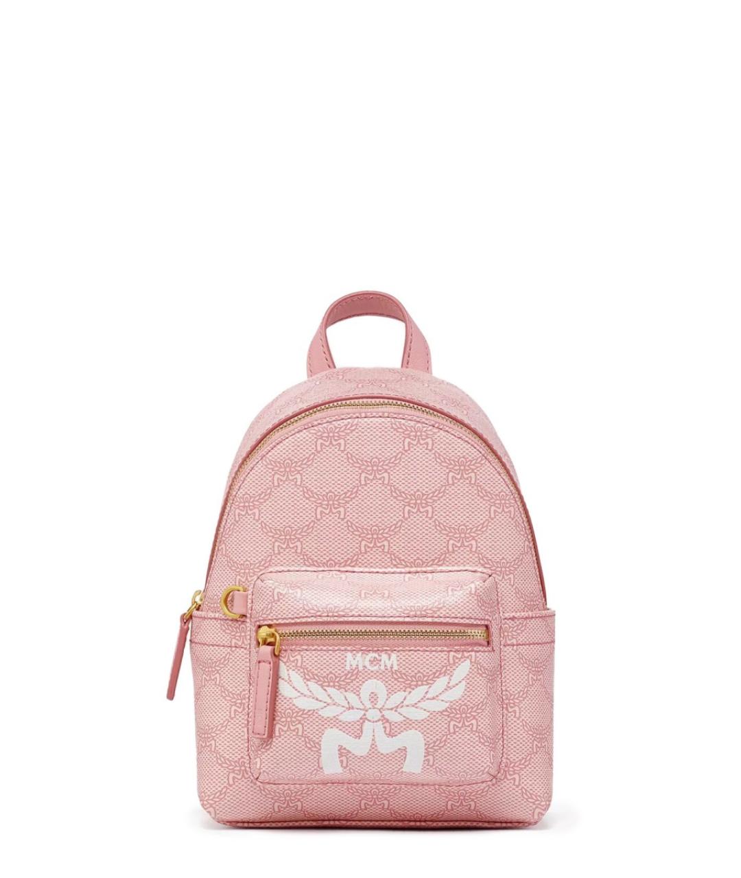 MCM Розовый рюкзак из искусственной кожи, фото 1