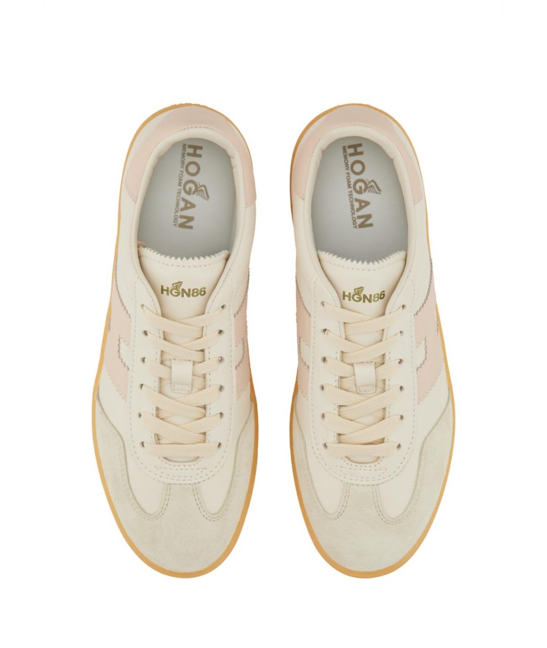 HOGAN Мульти кожаные кеды, фото 6