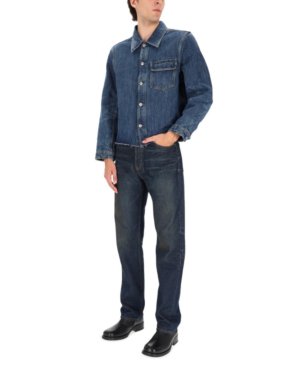 OUR LEGACY Синяя хлопковая куртка, фото 3