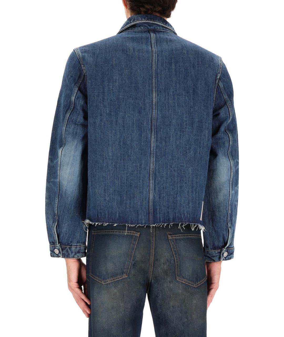 OUR LEGACY Синяя хлопковая куртка, фото 4