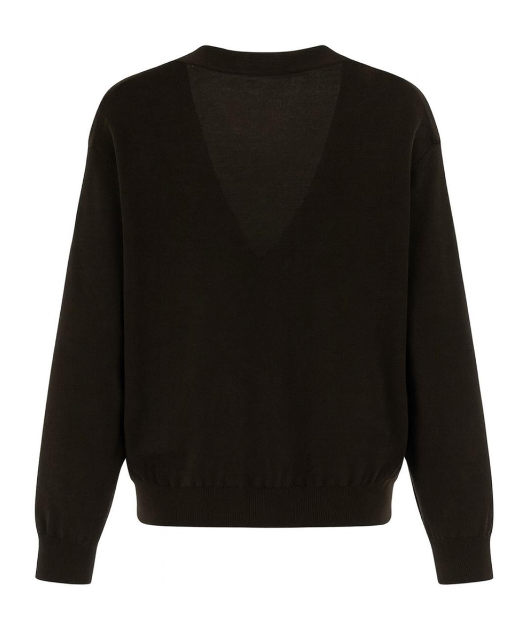 LEMAIRE Коричневый шерстяной кардиган, фото 3