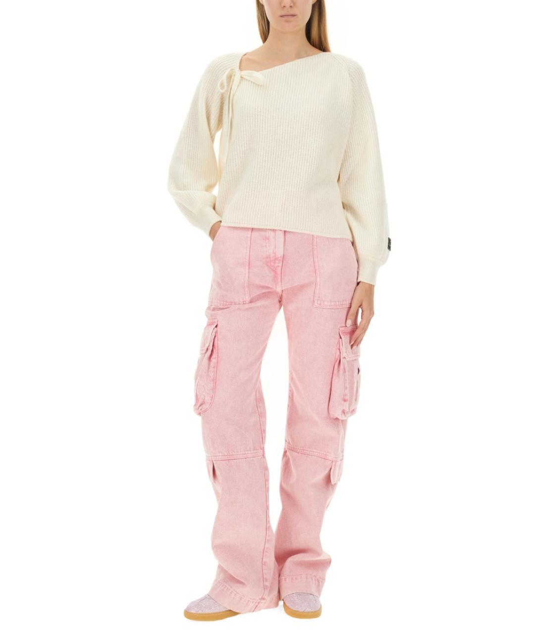 MSGM Белый шерстяной джемпер / свитер, фото 2