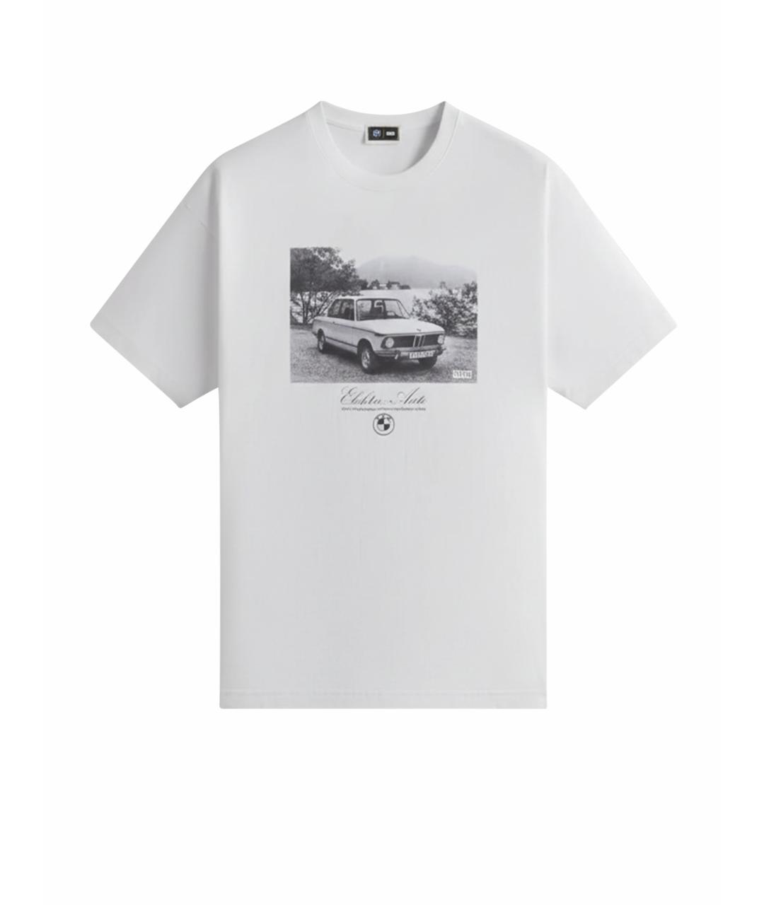 KITH Белая хлопковая футболка, фото 1