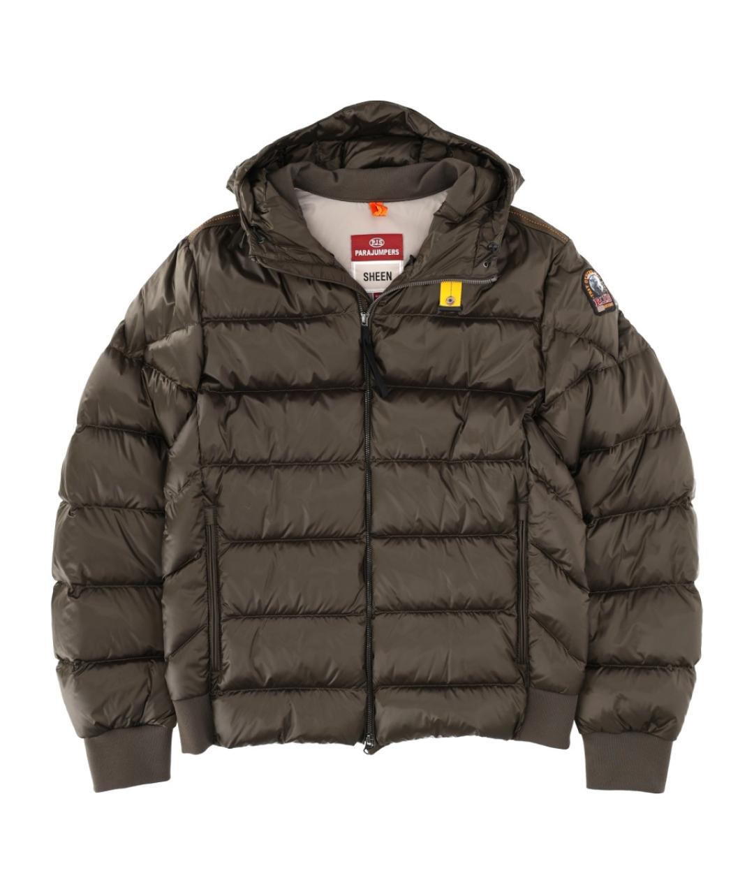 PARAJUMPERS Зеленая полиэстеровая куртка, фото 1