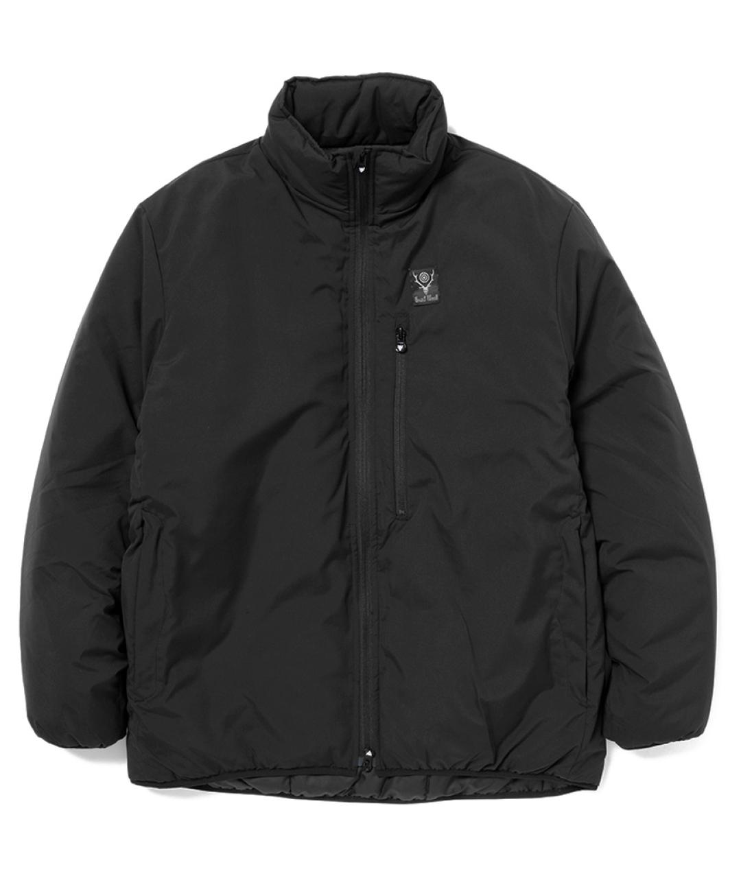 SOUTH2 WEST8 Черный полиэстеровый пуховик, фото 1