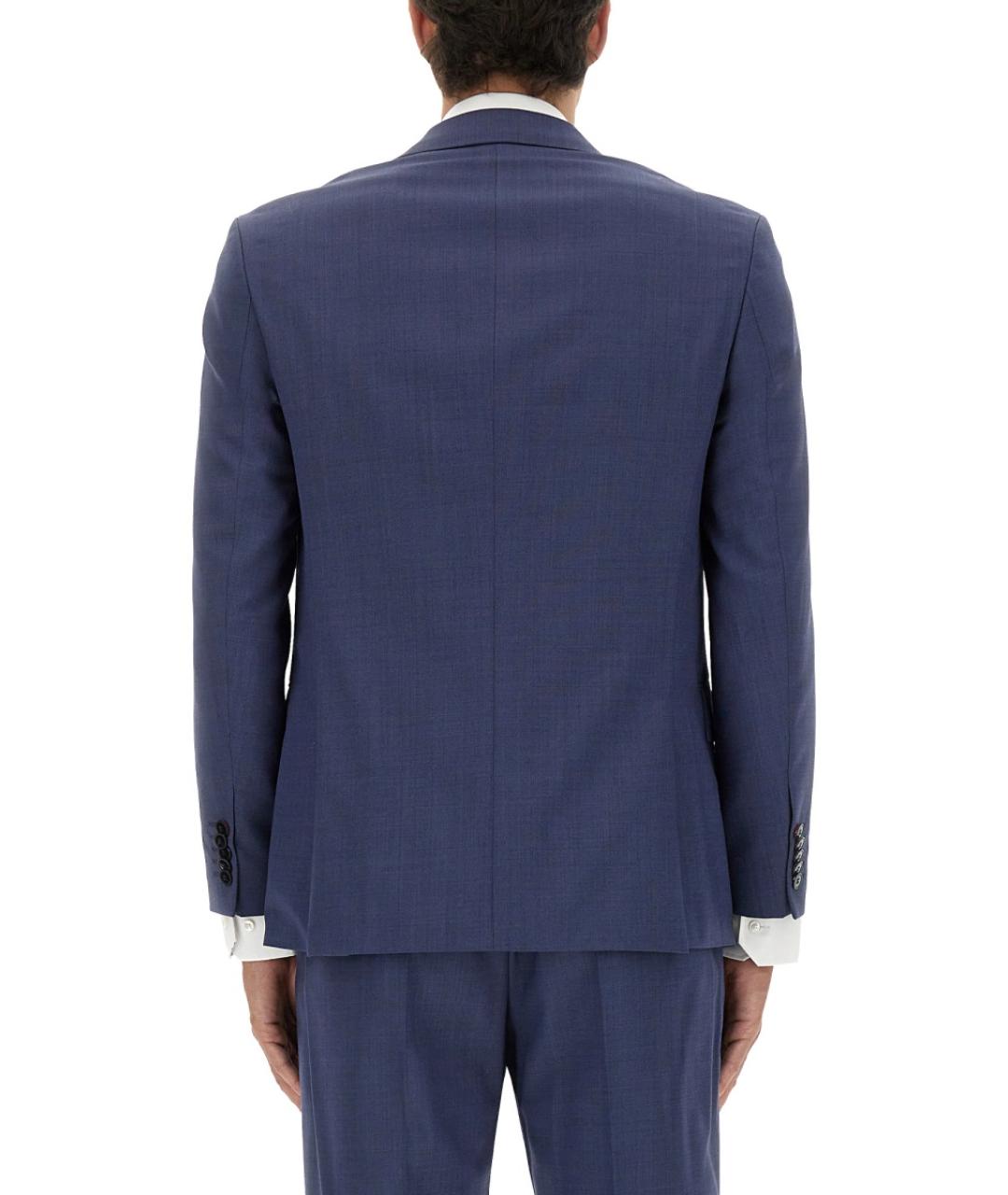 HUGO Синий полиэстеровый пиджак, фото 3