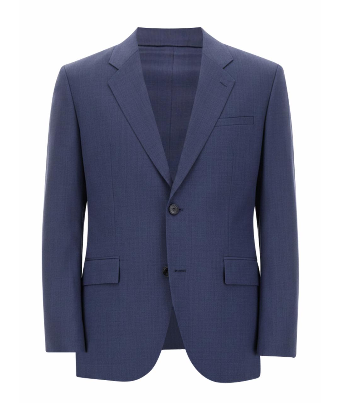 HUGO Синий полиэстеровый пиджак, фото 1