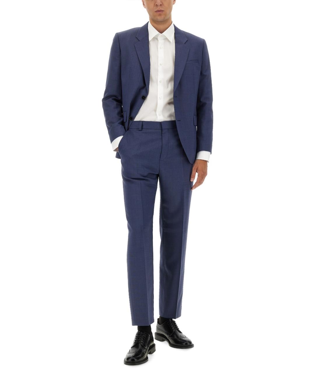 HUGO Синий полиэстеровый пиджак, фото 2