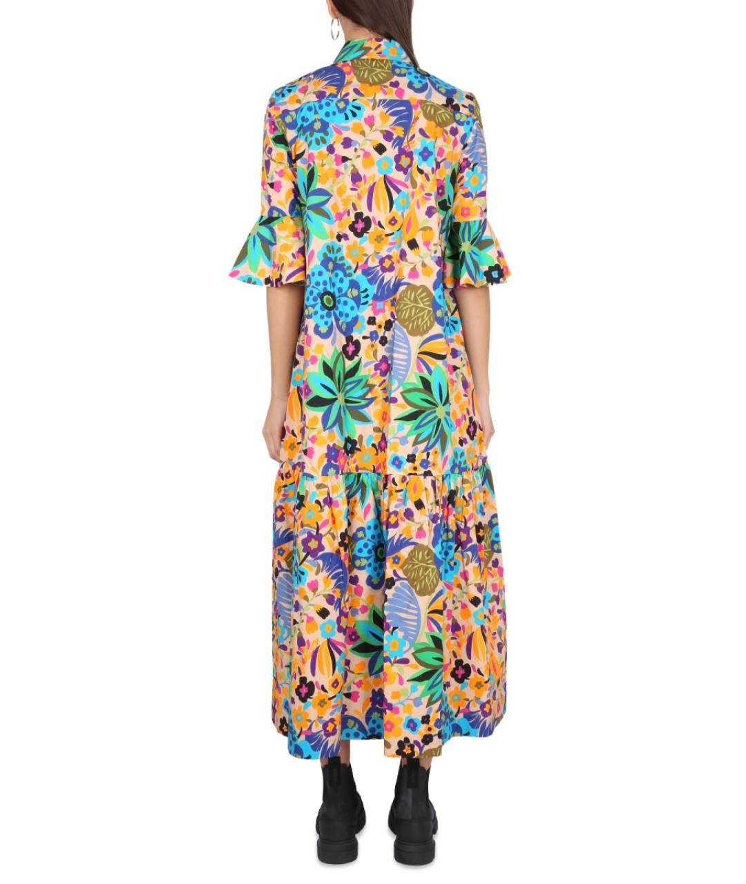 LA DOUBLEJ Мульти хлопковое повседневное платье, фото 3