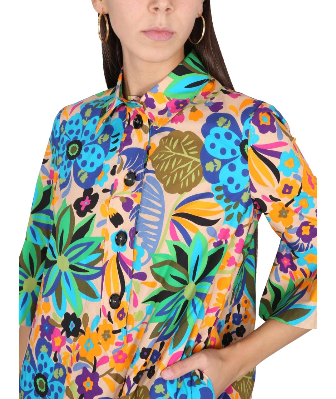 LA DOUBLEJ Мульти хлопковое повседневное платье, фото 4