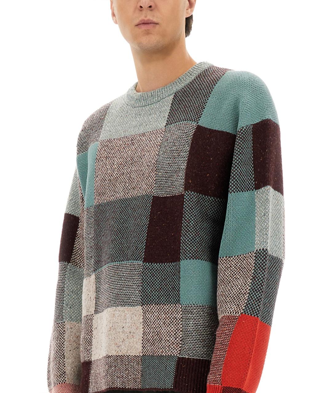 PS BY PAUL SMITH Мульти хлопковый джемпер / свитер, фото 4