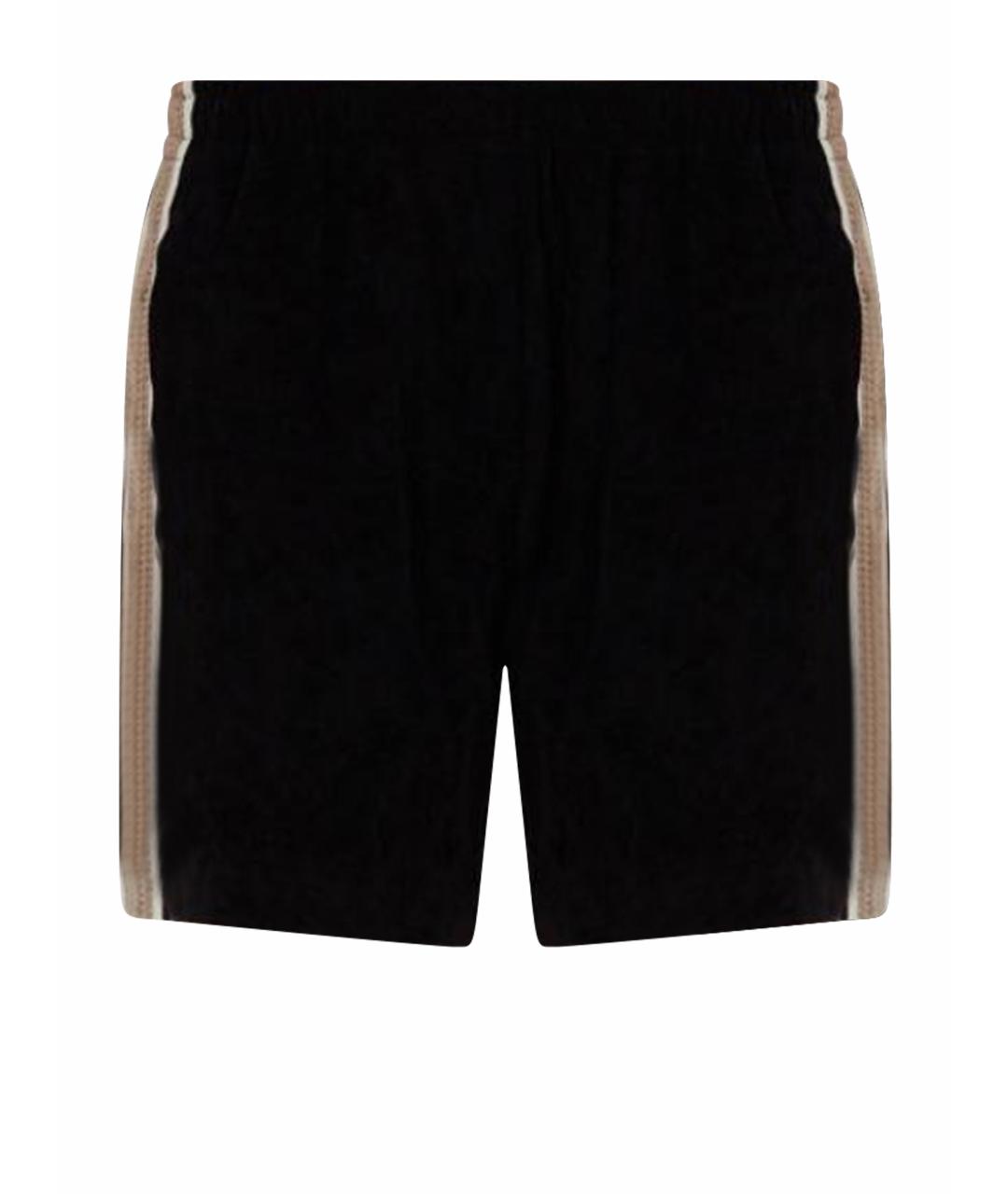 SASQUATCHFABRIX Черные полиэстеровые шорты, фото 1